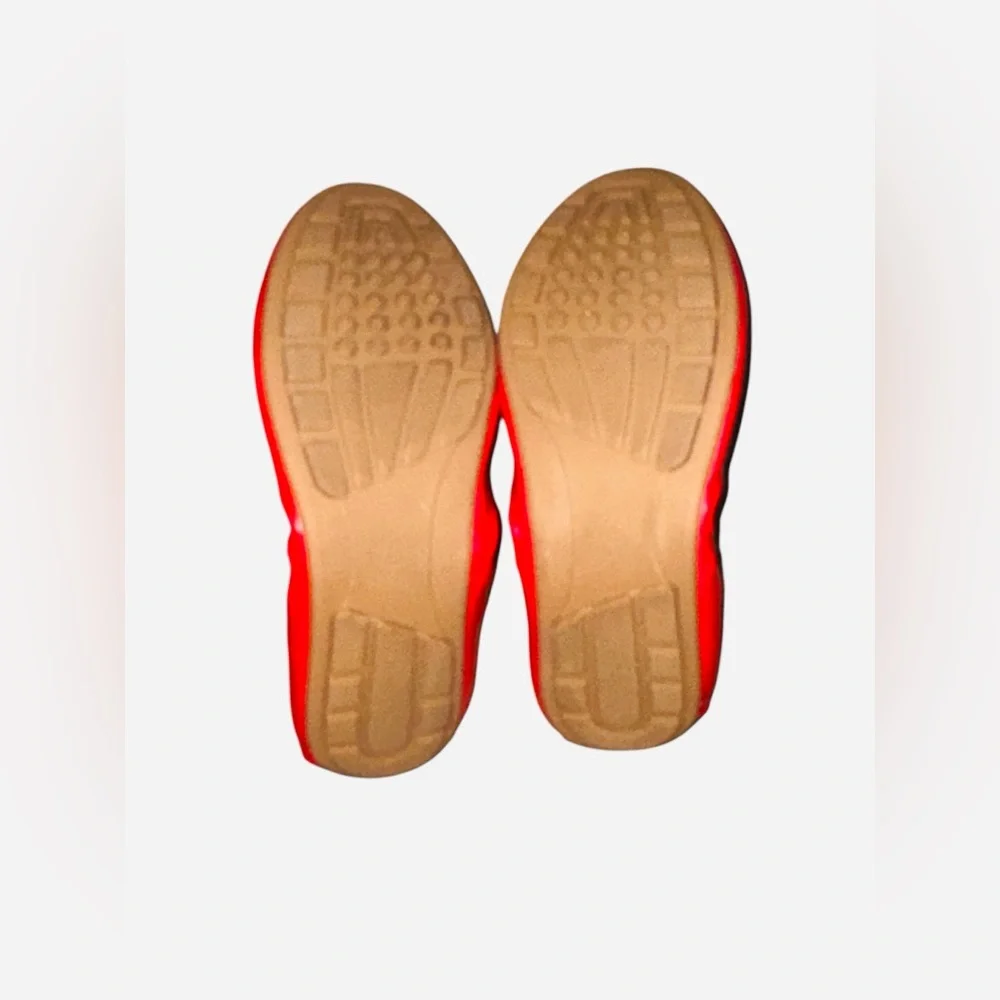 DREAM PAIRS Women's Foldable Ballerina‎ Flats Red Size 10
